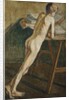 Nude Boy Standing by Christian Rohlfs