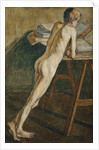 Nude Boy Standing by Christian Rohlfs