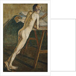 Nude Boy Standing by Christian Rohlfs