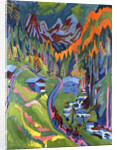 Sertig Path in Summer by Ernst Ludwig Kirchner