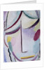 Saviour's Face by Alexej Von Jawlensky