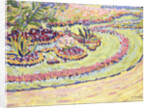 Flowerbed by Ernst Ludwig Kirchner