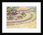 Flowerbed by Ernst Ludwig Kirchner