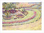 Flowerbed by Ernst Ludwig Kirchner