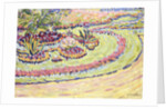 Flowerbed by Ernst Ludwig Kirchner