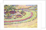 Flowerbed by Ernst Ludwig Kirchner