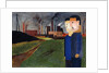Industrial Landscape and Workers by Franz Wilhelm Seiwert