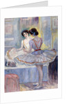 Miss Zambelli in Her Dressing Room by Henri Lebasque