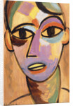 Mysticher Kopf: Jungling I by Alexej Von Jawlensky