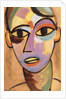 Mysticher Kopf: Jungling I by Alexej Von Jawlensky