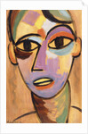 Mysticher Kopf: Jungling I by Alexej Von Jawlensky