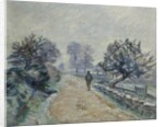 Crozard Road, Little Fog and Frost by Armand Guillaumin
