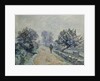 Crozard Road, Little Fog and Frost by Armand Guillaumin