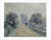 Crozard Road, Little Fog and Frost by Armand Guillaumin