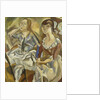 Young Women at a Table by Jules Pascin