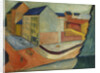 Our Street with a Riding Horse, Bonn by August Macke
