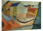 Our Street with a Riding Horse, Bonn by August Macke