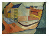 Our Street with a Riding Horse, Bonn by August Macke