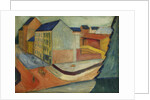 Our Street with a Riding Horse, Bonn by August Macke