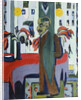Max Liebermann in his Studio by Ernst Ludwig Kirchner