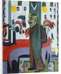 Max Liebermann in his Studio by Ernst Ludwig Kirchner