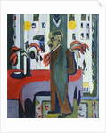 Max Liebermann in his Studio by Ernst Ludwig Kirchner
