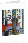 Max Liebermann in his Studio by Ernst Ludwig Kirchner