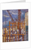 The Building Sites of Paris, Boulevard de la Madeleine by Maximilien Luce
