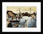 Marseilles Harbour by Christopher Wood