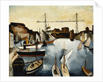 Marseilles Harbour by Christopher Wood