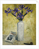 Irises in a Tall Vase by Christopher Wood
