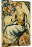 Lady with a Monkey by Roger Fry