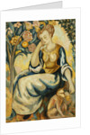 Lady with a Monkey by Roger Fry