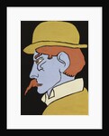 Man with Moustache, Profile by Henri Gaudier-Brzeska