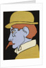 Man with Moustache, Profile by Henri Gaudier-Brzeska