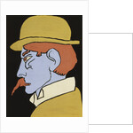 Man with Moustache, Profile by Henri Gaudier-Brzeska