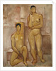 Seated and Standing Nudes by Christopher Wood