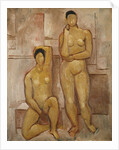 Seated and Standing Nudes by Christopher Wood