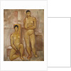Seated and Standing Nudes by Christopher Wood