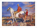 Hilda and Mary at Studland Bay, Dorset by George Spencer Watson
