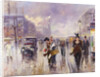 Parisien Street Scene by Joaquin Pallares Allustante