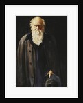 Portrait of Charles Darwin, standing three quarter length by John Collier