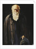 Portrait of Charles Darwin, standing three quarter length by John Collier