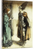 Siegfried meets Gutrune: The Twilight of the Gods by Arthur Rackham