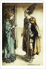 Siegfried meets Gutrune: The Twilight of the Gods by Arthur Rackham