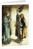 Siegfried meets Gutrune: The Twilight of the Gods by Arthur Rackham