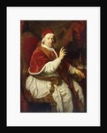 Portrait of Pope Benedict XIV, Seated Three-Quarter-Length, His Right Arm Raised in Benediction by Pierre Subleyras