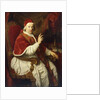 Portrait of Pope Benedict XIV, Seated Three-Quarter-Length, His Right Arm Raised in Benediction by Pierre Subleyras