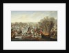 Franco-Spanish Action off the Port of Barcelona in July 1642 attributed to Pierre Puget by Anonymous