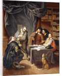 The Preparation of Wedding Contracts by Jan Josef Horemans the Younger
